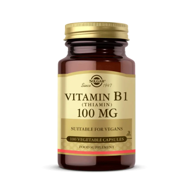 Solgar Vitamin B1 (Thiamin) 100 Mg 100 Kapsül - 2