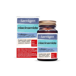 Sorvagen Niacinamide Collagen Hyaluronic Acid 60 Tablet - Sorvagen