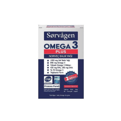 Sorvagen Omega 3 Plus Norveç Balık Yağı 60 Yumuşak Kapsül - Sorvagen