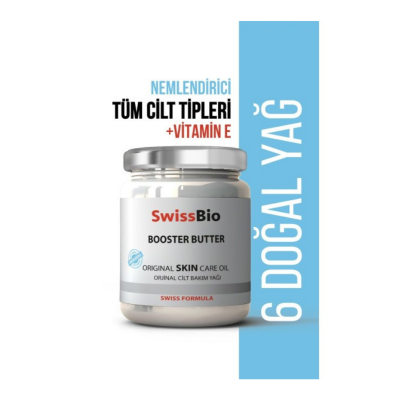 SwissBio Booster Butter Orijinal Cilt Bakım Yağı 200 ml - 2