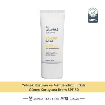 The Purest Solutions +50 SPF Invisible UV Protection Daily Ultimate Moisturizer 50 ml - 2