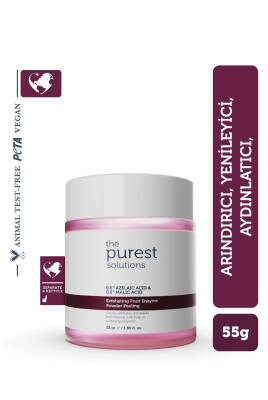 The Purest Solutions Exfoliating Fruit Enzyme Powder Peeling 55 gr - 1