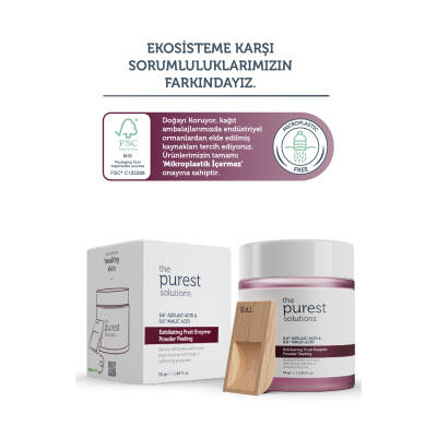 The Purest Solutions Exfoliating Fruit Enzyme Powder Peeling 55 gr - 12