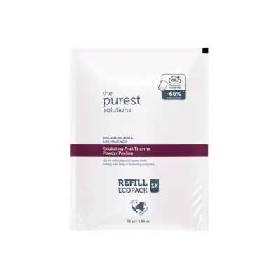 The Purest Solutions Exfoliating Fruit Enzyme Powder Peeling 55 gr - Refill - 1