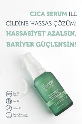 The Purest Solutions Hassas Ciltler İçin Kızarıklık Karşıtı ve Bariyer Onarıcı Cica Serum 30 ml - 2
