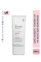 The Purest Solutions Lekeli Ciltler İçin Antioksidan Destekli Güneş Kremi SPF 50+ 50 ml - The Purest Solutions