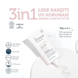 The Purest Solutions Lekeli Ciltler İçin Antioksidan Destekli Güneş Kremi SPF 50+ 50 ml - 3