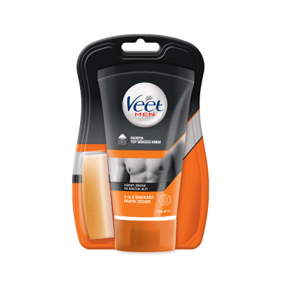 Veet Men Duşta Tüy Dökücü Krem 150 ml - Normal Cilt - 1