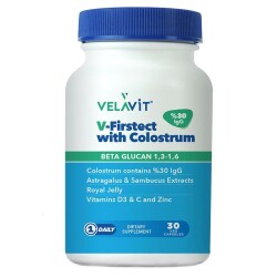 Velavit V-Firstect with Colostrum Takviye Edici Gıda 30 Tablet - Velavit