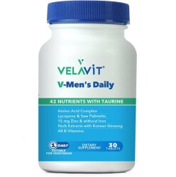 Velavit V-Mens Daily Takviye Edici Gıda 30 Tablet - 2