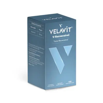 Velavit V-Resveratrol 120 Kapsül - 1
