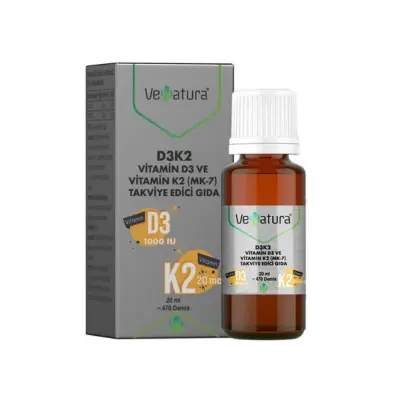Venatura D3 K2 Damla 20 ml - 1