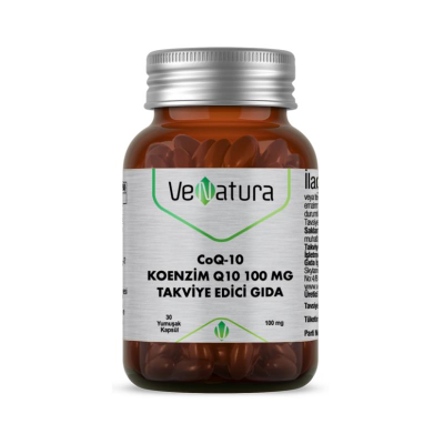 Venatura Koenzim Q 10 100 Mg Takviye Edici Gıda 30 Kapsül - 2
