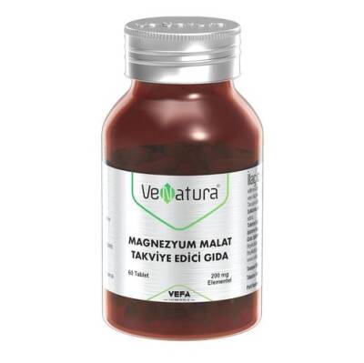 VeNatura Magnezyum Malat Takviye Edici Gıda 60 Tablet - 2