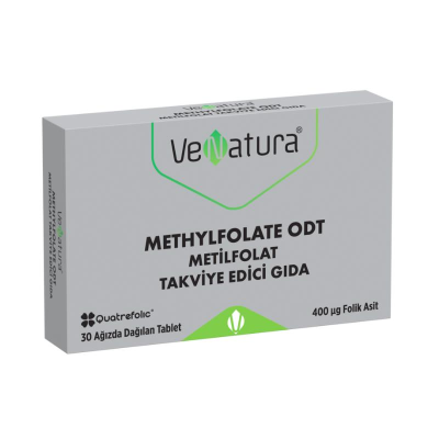 Venatura Metilfolat ODT Takviye Edici Gıda 30 Tablet - 2