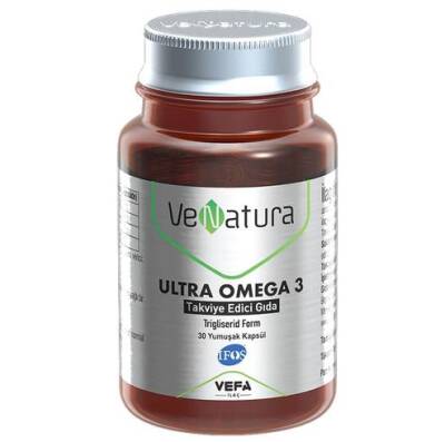 VeNatura Ultra Omega 3 Takviye Edici Gıda 30 Kapsül - 2