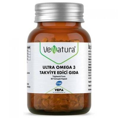 VeNatura Ultra Omega 3 Takviye Edici Gıda 60 Kapsül - 2