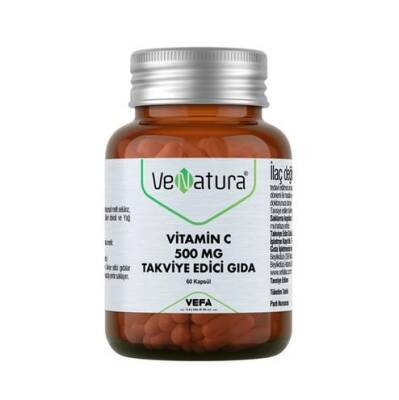 VeNatura Vitamin C 500 mg Takviye Edici Gıda 60 Kapsül - 2