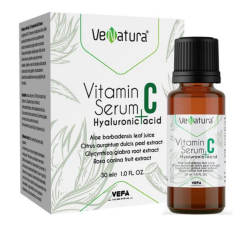 Venatura Vitamin C + Hyaluronic Acid Cilt Bakım Serumu 30 ml - VeNatura