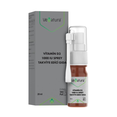 VeNatura Vitamin D3 1000 IU Sprey 20 ml - 2