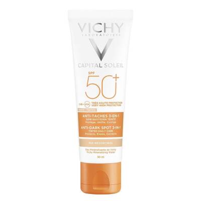 Vichy Capital Soleil Spf 50+ Anti Dark Spots Leke Karşıtı Renkli Güneş Kremi 50 ml - 1