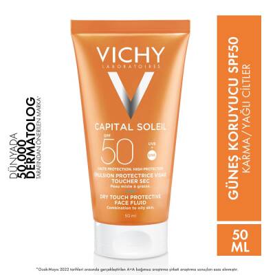 Vichy Capital Soleil Spf 50 Güneş Koruyucu Emülsiyon 50 ml - 4