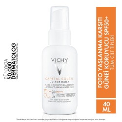 Vichy Capital Soleil UV Yaşlanma Karşıtı Güneş Kremi SPF 50 40 ml - 4