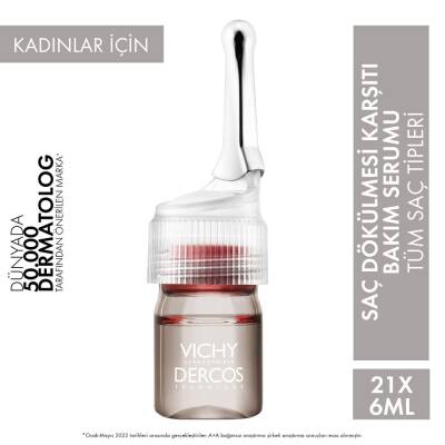 Vichy Dercos Aminexil Clinical-5 21x6ml - Kadınlar için - 9