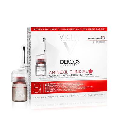 Vichy Dercos Aminexil Clinical-5 21x6ml - Kadınlar için - 11