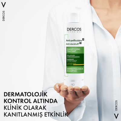 Vichy Dercos Anti-Dandruff 200 ml Kuru Saçlar İçin Kepek Şampuanı - 6