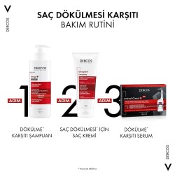 Vichy Dercos Energising Saç Dökülmesine Karşı Şampuan 400 ml - 8