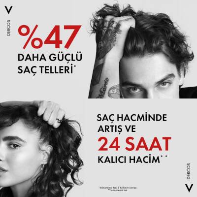 Vichy Dercos Energising Saç Dökülmesine Karşı Şampuan 400 ml - 12