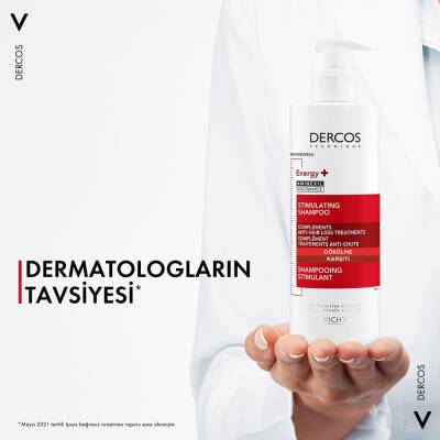 Vichy Dercos Energising Saç Dökülmesine Karşı Şampuan 400 ml - 16