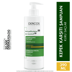 Vichy Dercos Kepek Karşıtı Şampuan 390 Ml - Kuru Saçlar - 2