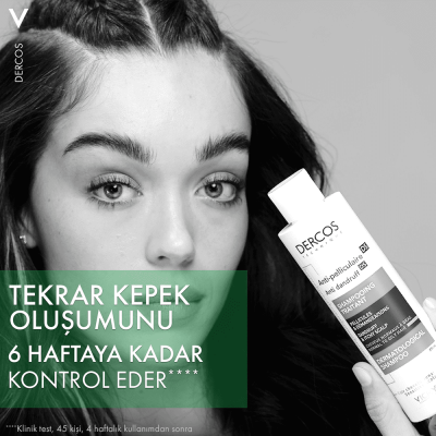 Vichy Dercos Kepek Karşıtı Şampuan 390 Ml - Kuru Saçlar - 7