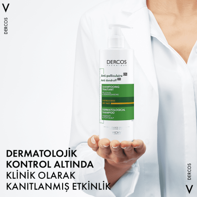 Vichy Dercos Kepek Karşıtı Şampuan 390 Ml - Kuru Saçlar - 14