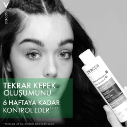 Vichy Dercos Kepek Karşıtı Şampuan 390 Ml - Normal ve Yağlı Saçlar - 7