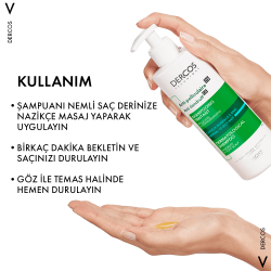 Vichy Dercos Kepek Karşıtı Şampuan 390 Ml - Normal ve Yağlı Saçlar - 17