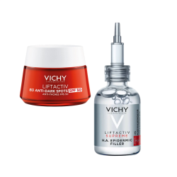 Vichy Liftactiv Kırışıklık ve Leke Karşıtı Bakım Yapmaya Yardımcı Yüz ve Göz Bakım Seti - Vichy