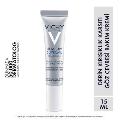 Vichy Liftactiv Supreme Kırışıklık Karşıtı Göz Çevresi Kremi 15ml - 2
