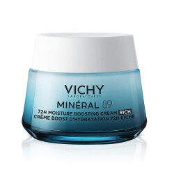 Vichy Mineral 89 Moisture Boosting Rich Cream 50 ml-Kuru Ciltler - Vichy