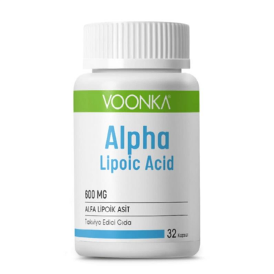 Voonka Alpha Lipoic Acid 600mg 32 Kapsül - 1