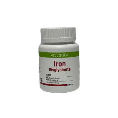 Voonka Iron Bisglycinate Demir 92 Kapsül - 2