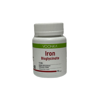 Voonka Iron Bisglycinate Demir 92 Kapsül - 1