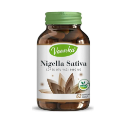 Voonka Nigella Sativa Çörek Otu Yağı 1000 mg 62 Kapsül - 1