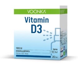 Voonka Vitamin D3 1000 IU Sprey 20 ml - 2