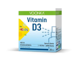 Voonka Vitamin D3 400 IU Kids Sprey 20 ml - Voonka