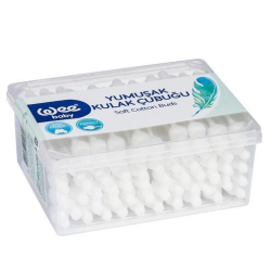 Wee Baby Yumuşak Kulak Çubuğu 60 lı Emniyetli 894 - Wee Baby