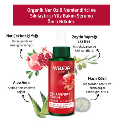 Weleda Nar Özlü Nemlendirici ve Sıkılaştırıcı Yüz Bakım Serumu 30 ml - 3