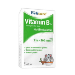Wellcare Vitamin B12 500 mcg 5 ml - Wellcare